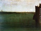Nocturne Grey and Gold by James Abbott McNeill Whistler